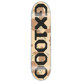 GX1000 OG LOGO CAMO BLACK DECK (8.25)