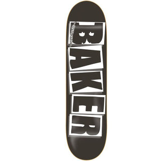 BAKER BRAND LOGO BLk/WHT DECK (8.0)