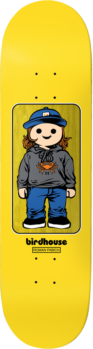 BIRDHOUSE ROMAN PABICH TOYBOX DECK (8.5)