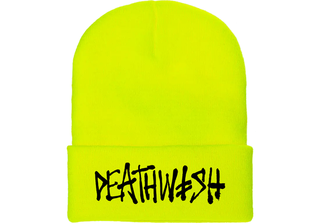 DEATHWISH DEATHSPRAY BEANIE (YELLOW)