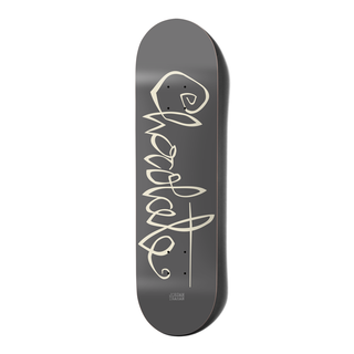 CHOCOLATE TRAHAN OG SCRIPT DECK (8.125)
