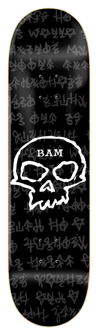ZERO BAM 3 STIGOI SKULL DECK (8.25)