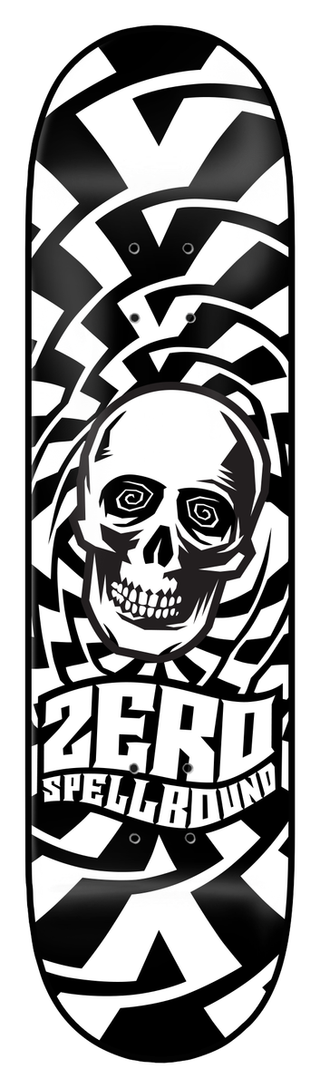ZERO SPELL BOUND BLACK DIPPED DECK (8.25)