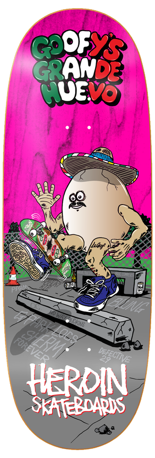 HEROIN GOOFY'S GRANDE EGG DECK (10.75)