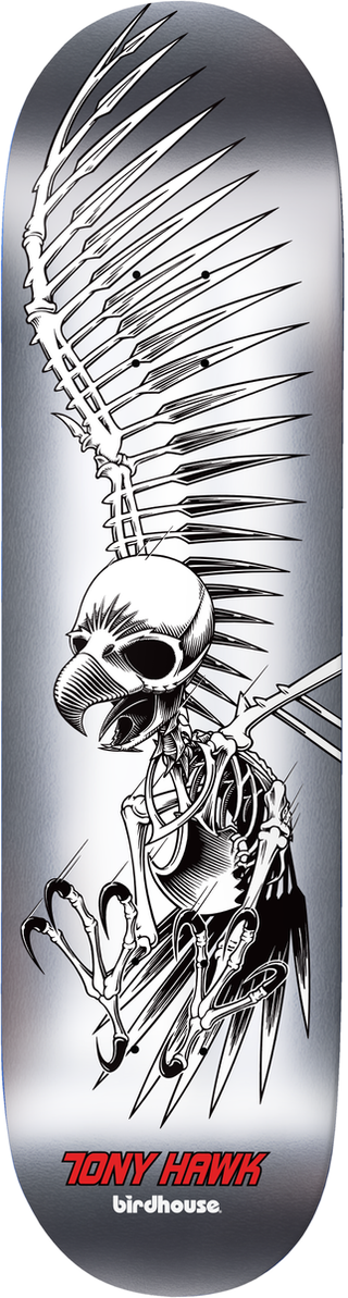 BIRDHOUSE TONY HAWK SKULL FOIL DECK (8.0)
