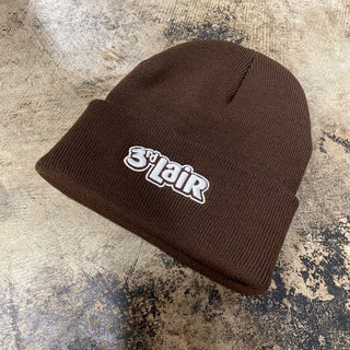 3RD LAIR BUBBLE BEANIE (BROWN)