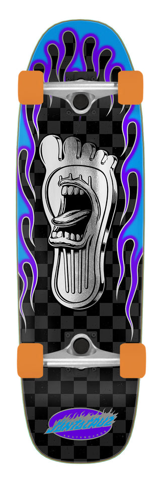 SANTA CRUZ SCREAMING LEAD FOOT CRUZER COMPLETE (8.4 X 29.4)