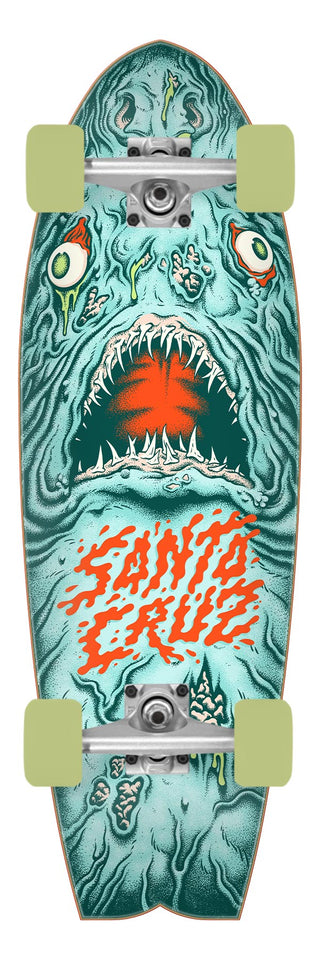 SANTA CRUZ DEAD SHARK CRUZER COMPLETE (8.81 X 27.69)