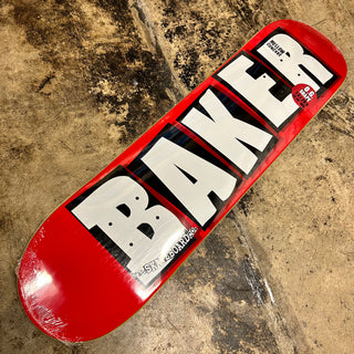 BAKER BRAND LOGO WHITE MINI DECK (7.3)