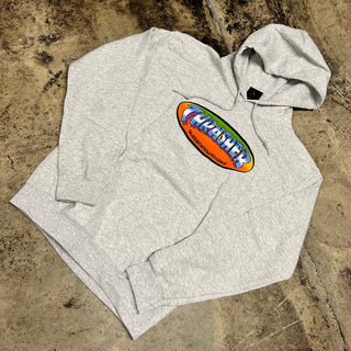 THRASHER NINETY FIVE BY SPANKY HOODIE (ASH GREY)