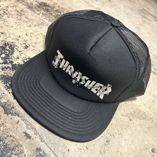 THRASHER CHAINS BY DANIEL SHEPPARD TRUCKER HAT (BLACK)