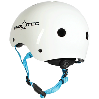 PRO TEC JR CLASSIC FIT CERTIFIED HELMET - GLOSS WHITE