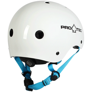 PRO TEC JR CLASSIC FIT CERTIFIED HELMET - GLOSS WHITE