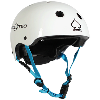 PRO TEC JR CLASSIC FIT CERTIFIED HELMET - GLOSS WHITE