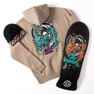 SANTA CRUZ ROSKOPP DISSECT P/O HEAVYWEIGHT HOODED SWEATSHIRT