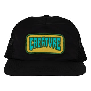 CREATURE HAUNTED SEA MESH TRUCKER HAT (BLACK)