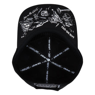 INDEPENDENT BRATRUD NOTEBOOK SNAPBACK UNSTRUCTURED HAT