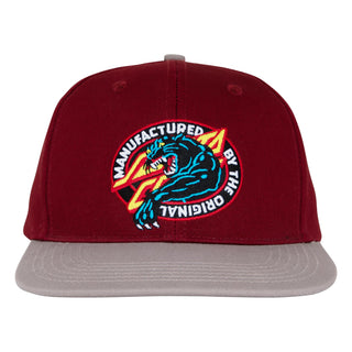 SANTA CRUZ NATAS MFG PANTHER STRUCTURED SNAPBACK HAT