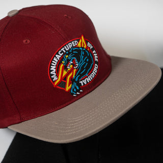 SANTA CRUZ NATAS MFG PANTHER STRUCTURED SNAPBACK HAT