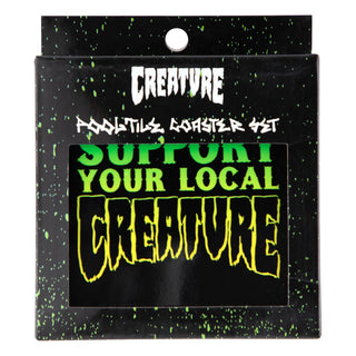 CREATURE POOL TILE COASTER SET