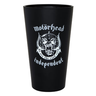 INDEPENDENT X MOTORHEAD WARPIG PINT GLASS