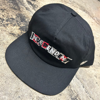 INDEPENDENT LANCE MOUNTAIN RANSOM SNAPBACK HAT (BLACK)