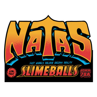 SLIME BALLS NATAS REISSUE OG SLIME BLUE WHEELS (60MM/78A)