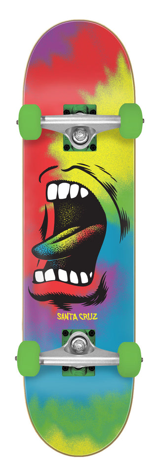 SANTA CRUZ BIG MOUTH TIE DYE FULL COMPLETE (8.0 X 31.25)