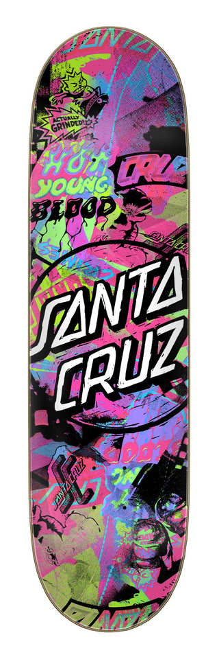 SANTA CRUZ CUT COLLAGE 7 PLY BIRCH DECK (8.5)