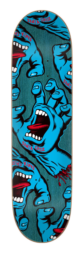 SANTA CRUZ CROWDED HAND DECK (8.25)
