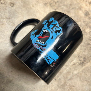 SANTA CRUZ SCREAMING HAND MUG (BLACK)