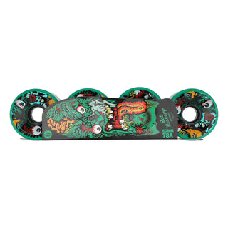 SLIME BALLS ROSKOPP FACE TWO REISSUE OG SLIME GREEN WHEELS (60MM/78A)