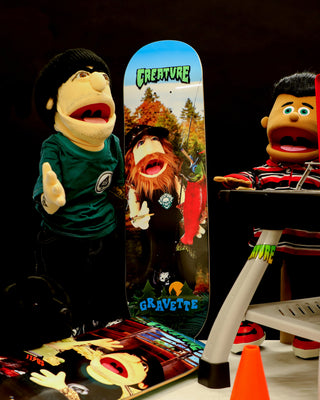 CREATURE GRAVETTE FUZZY CREATURE FIENDS PRO DECK (8.3)