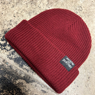 THRASHER SKATEGOAT/SKATE & DESTRY BEANIE (MAROON)