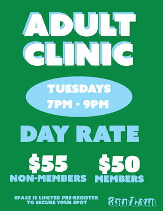 2026 ADULT SKATEBOARD CLINIC (DAY RATE)