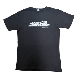 3RD LAIR GRAFFITI TSHIRT (BLACK/WHITE/BLACK)