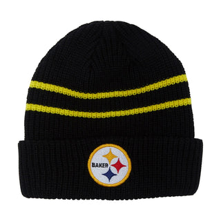 BAKER STEALING BEANIE (BLACK/YELLOW)