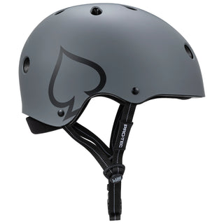 PRO TEC LOW PRO HELMET - MATTE GREY