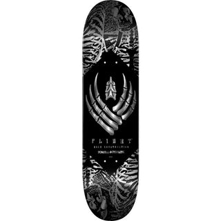 POWELL PERALTA FLIGHT SKELETON SILVER FOIL DECK (8.25)