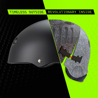 TRIPLE 8 DEEP COVER HELMET WHITE GLOSSY