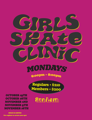 2026 GIRLS SKATEBOARD CLINIC SESSION #9