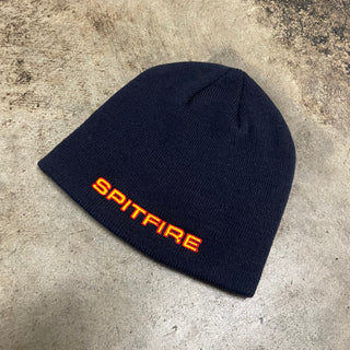 SPITFIRE CLASSIC '87 SKULLY BEANIE (NAVY/GOLD/RED)