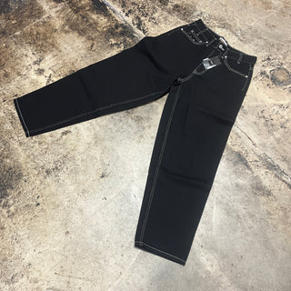 HUF CROMER PANT (BLACK/WHITE)