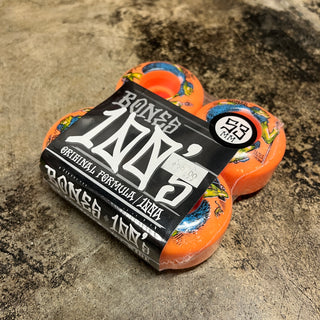 BONES WHEELS OG FORMULA 100s NEONDERTHAL ORANGE (100A/53MM)