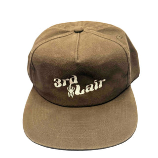 Black cap with '3rd Lair' logo on a light gray background