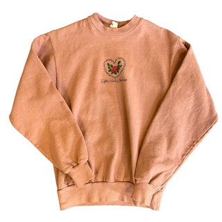 AFTER HOURS HEART THROB CREW NEXT SWEATSHIRT (MAUVE)