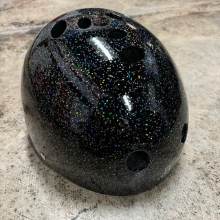 TRIPLE 8 DEEP COVER HELMET BLACK GLITTER