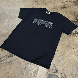 3RD LAIR BUBBLE LOGO TSHIRT (BLACK/BLACK)