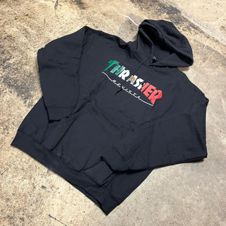 THRASHER MEXICO REVISTA HOODIE (BLACK)