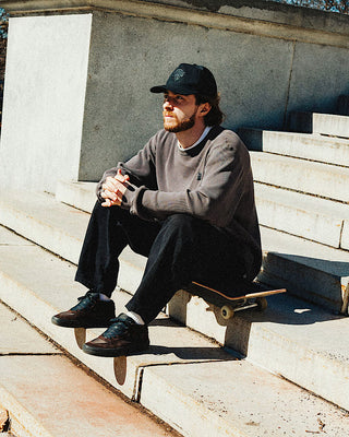 VANS SKATE HALF CAB WAFFLECUP RIZZO (BROWN/BLACK)
